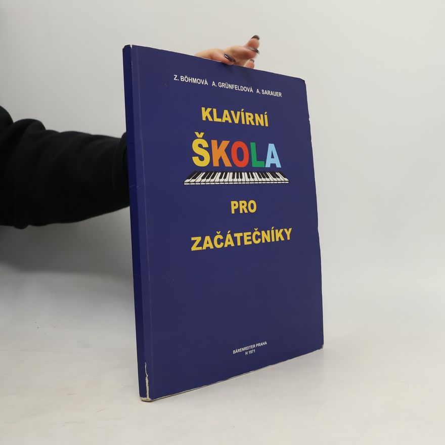 Alois Sarauer Klavírní škola pro začátečníky