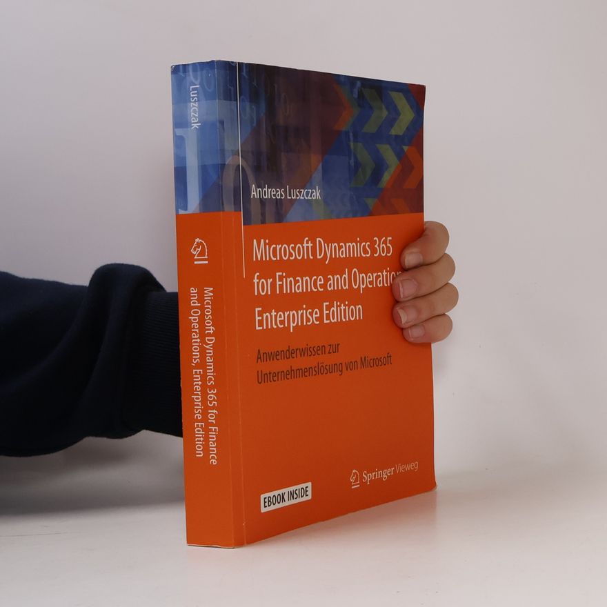 Andreas Luszczak Microsoft Dynamics 365 for Finance and Operations, Enterprise Edition