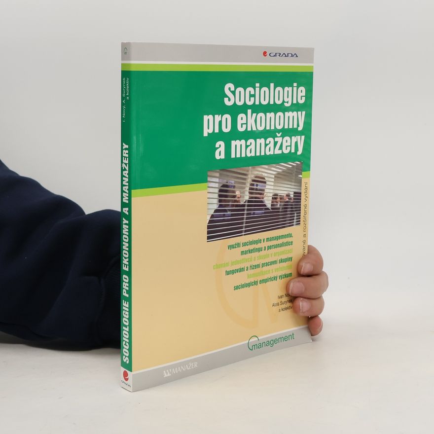 Alois Surynek Sociologie pro ekonomy a manažery