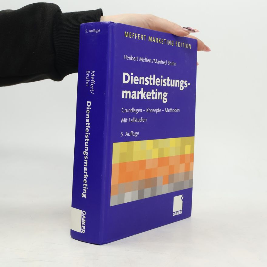 Manfred Bruhn Dienstleistungsmarketing
