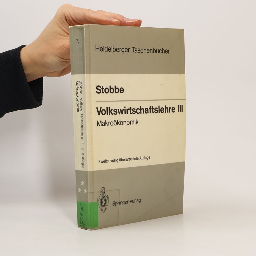 Alfred Stobbe Makroökonomik