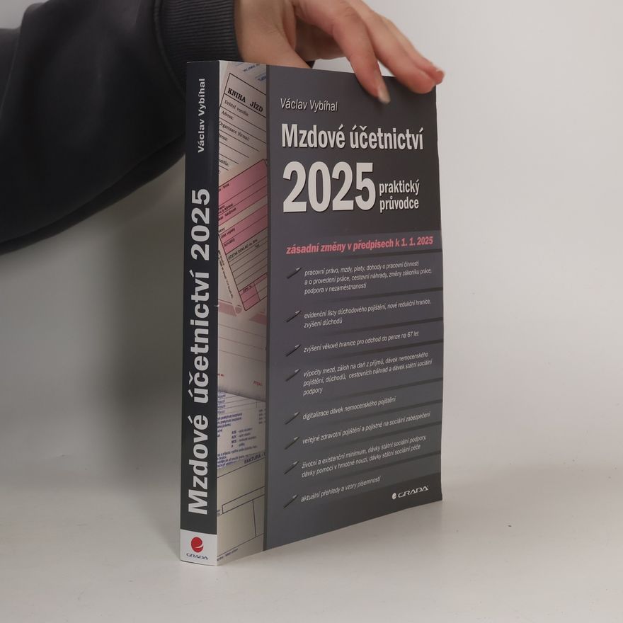 Václav Vybíhal Mzdové účetnictví 2025 : praktický průvodce