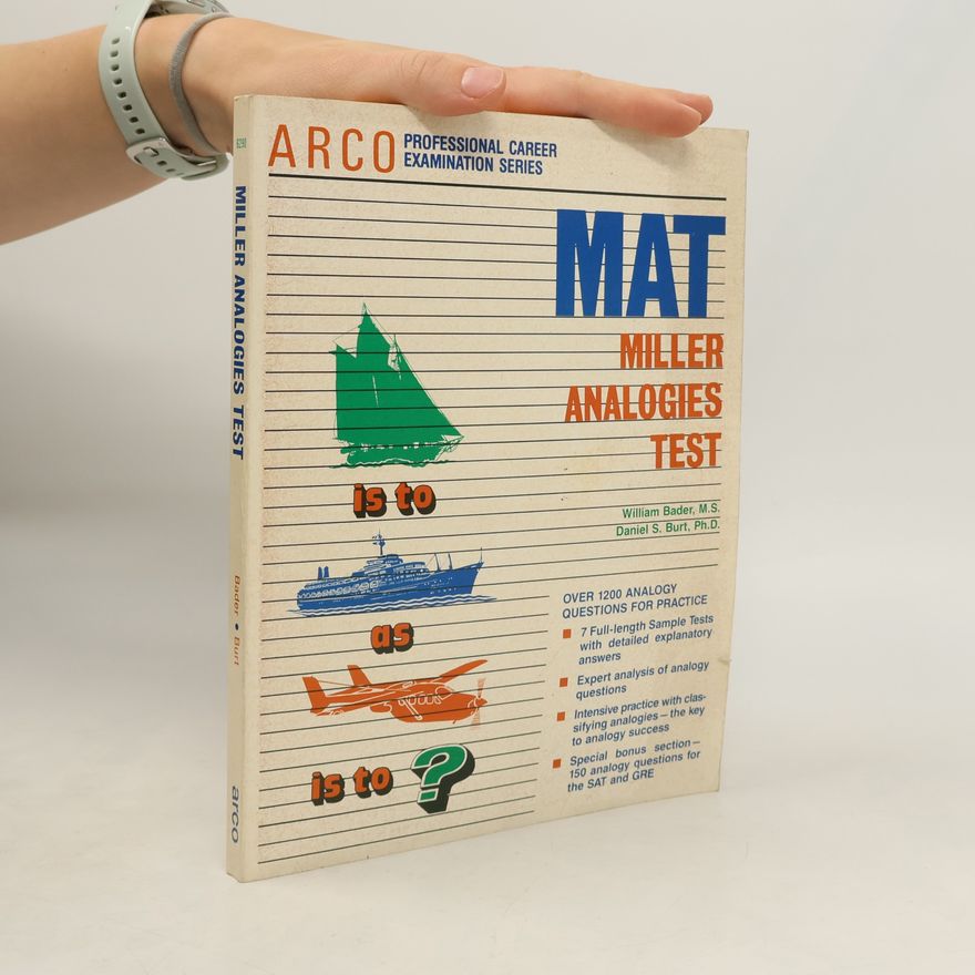 Daniel S. Burt Professional Career Examination Series: MAT Miller Analogies Test