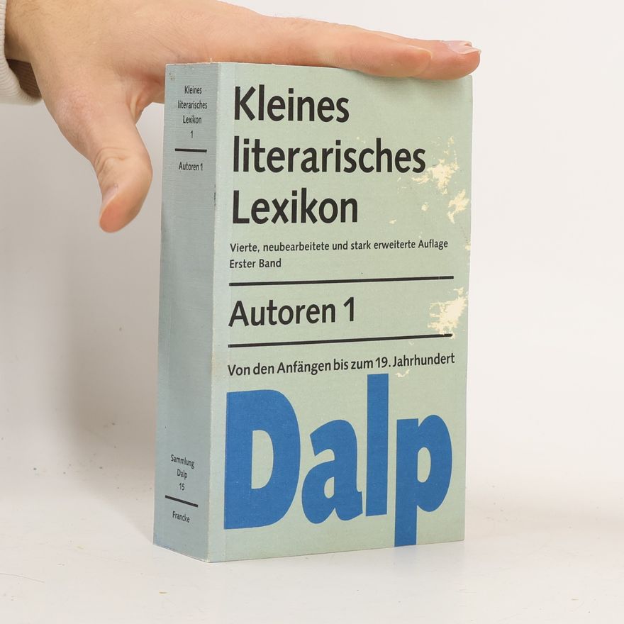 Various authors Kleines Literarisches Lexikon 1