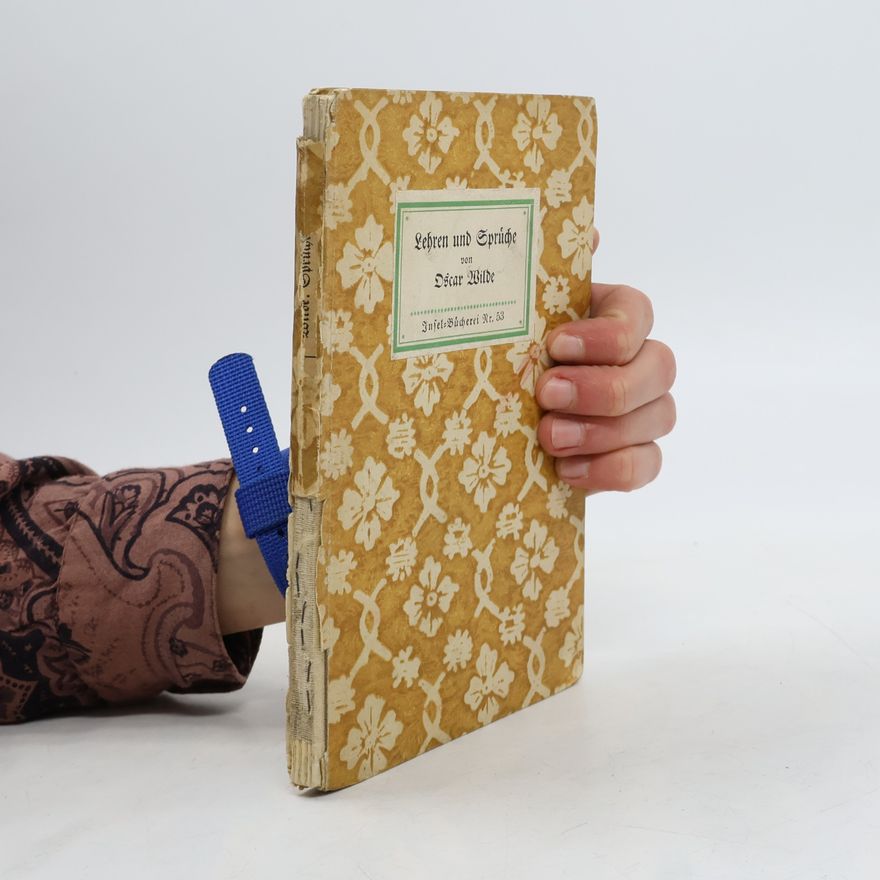 Oscar Wilde Lehren und Sprüche