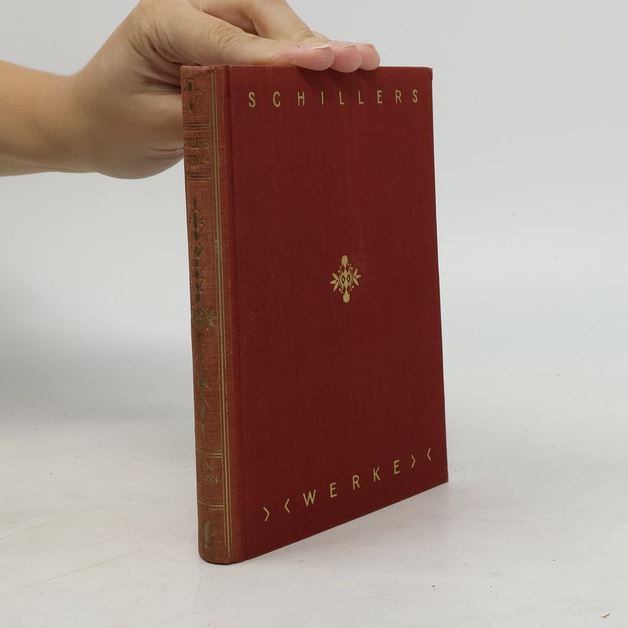 Friedrich Schiller Jugenddramen 3-4