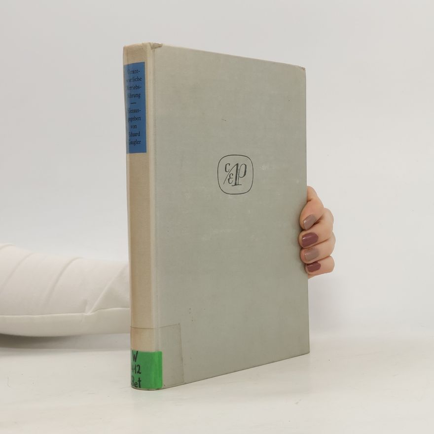 Autorenkollektiv Verantwortliche Betriebsführung