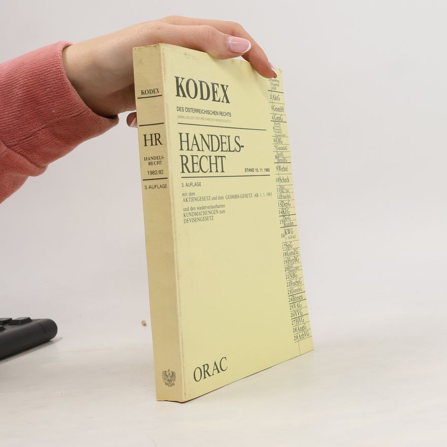 Collectif d'auteurs Kodex Handelsrecht