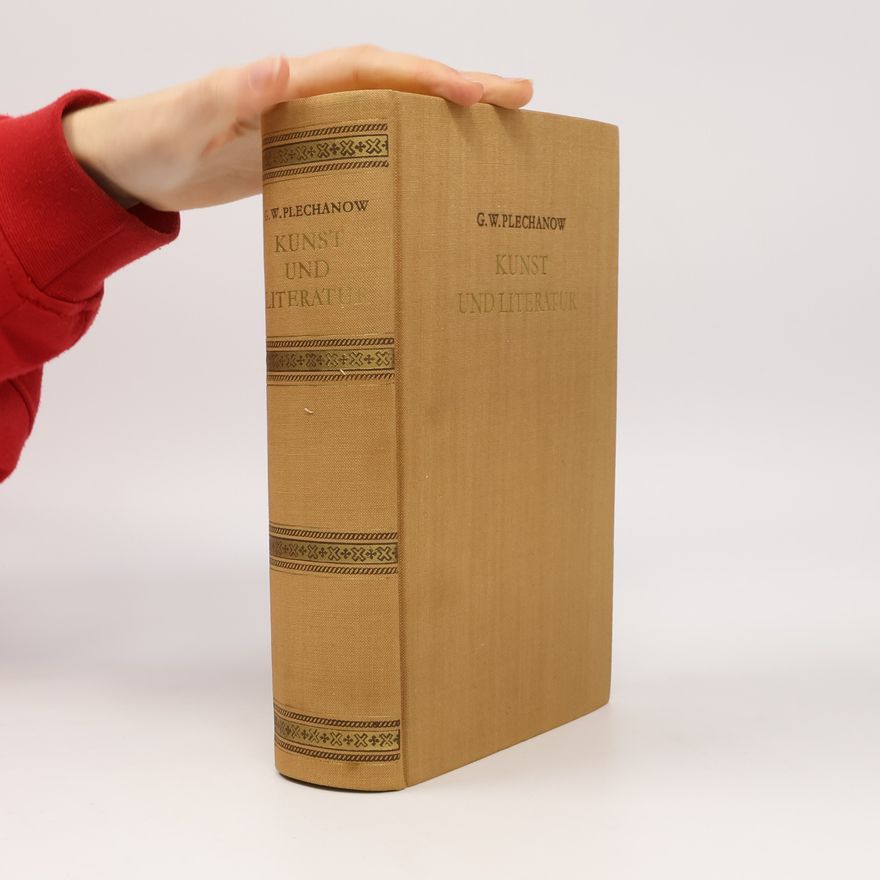 G.W.Plechanow Kunst und Literatur