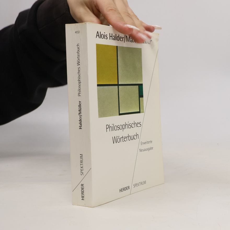 Alois Halder Philosophisches Wörterbuch