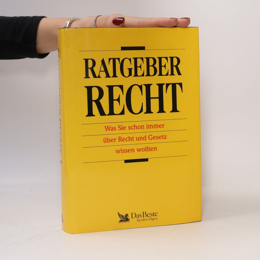 Autores varios Ratgeber Recht.