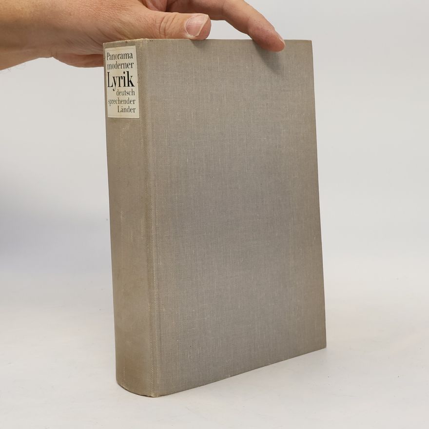 Various authors Panorama moderner Lyrik deutsch sprechender Länder