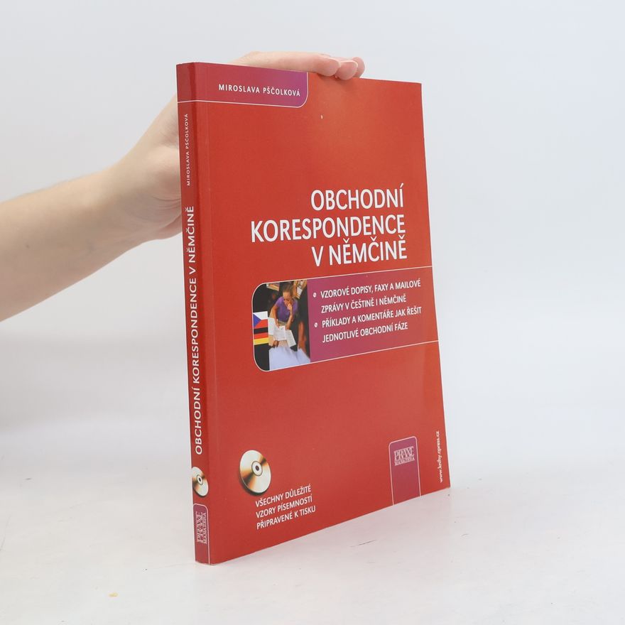 Miroslava Pščolková Obchodní korespondence v němčině = Deutsche Handelskoreespondenz
