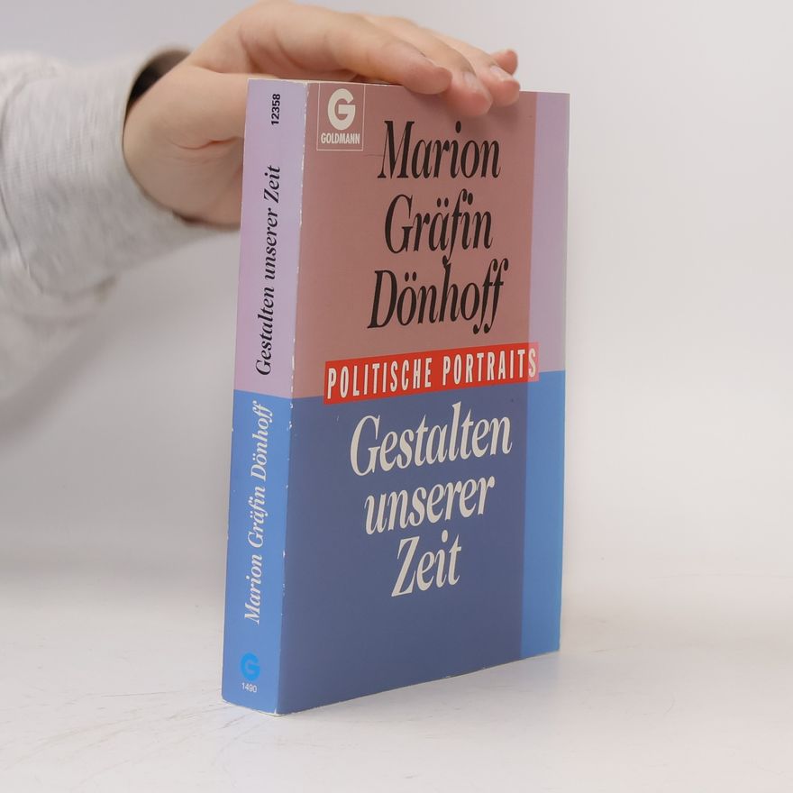 Marion Dönhoffová Gestalten unserer Zeit
