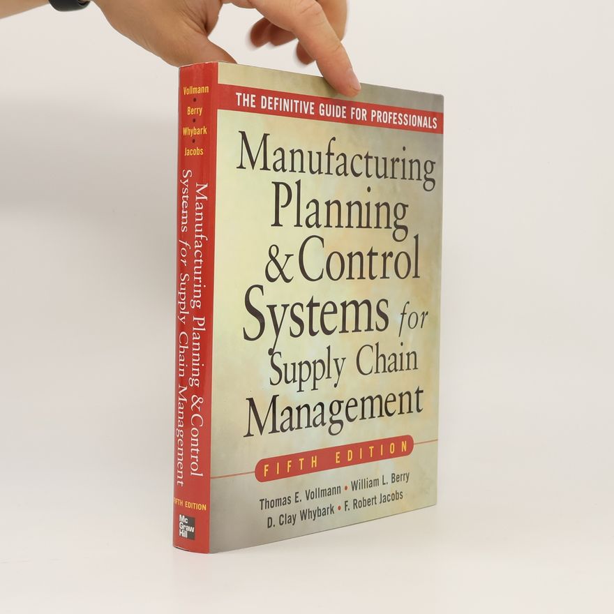 David Clay Whybark Manufacturing Planning And Control Systems For Supply Chain Management