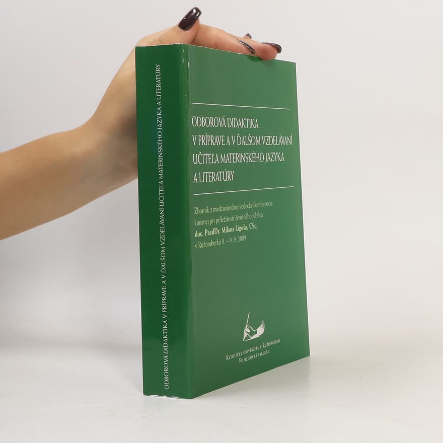 Eduard Gombala Odborová didaktika v príprave a v ďalšom vzdelávaní učiteĺa materinského jazyka a literatúry
