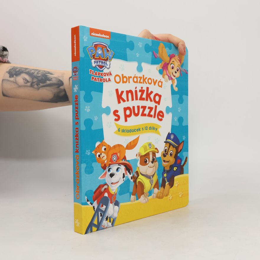 Kolektiv autorů Tlapková patrola. Obrázková knížka s puzzle Obrázková knížka s puzzle