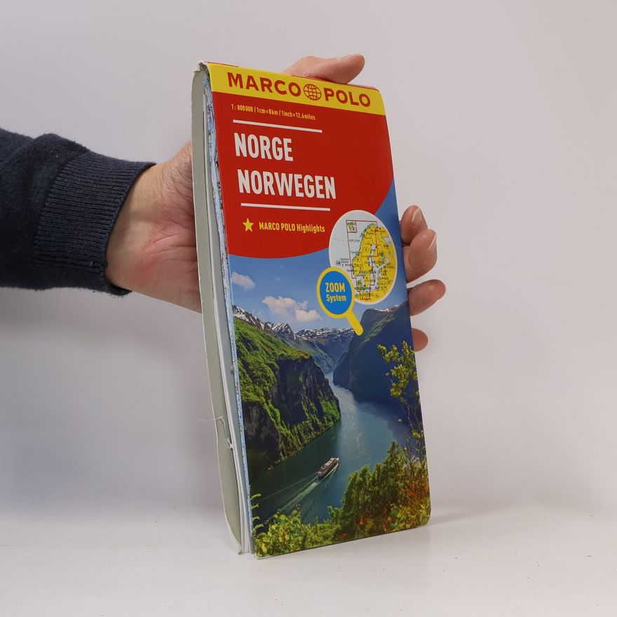 Kolektív autorov Norsko 1:800T//mapa(ZoomSystem)MD