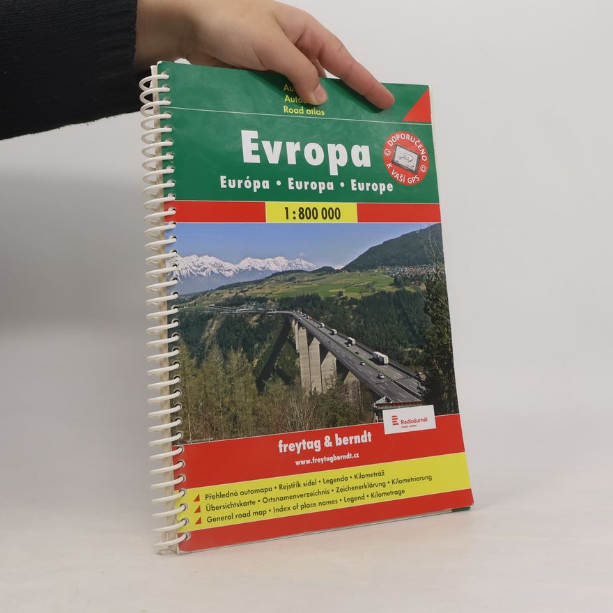 Kolektív autorov Autoatlas Evropa. Európa, Europa, Europe. 1:800 000