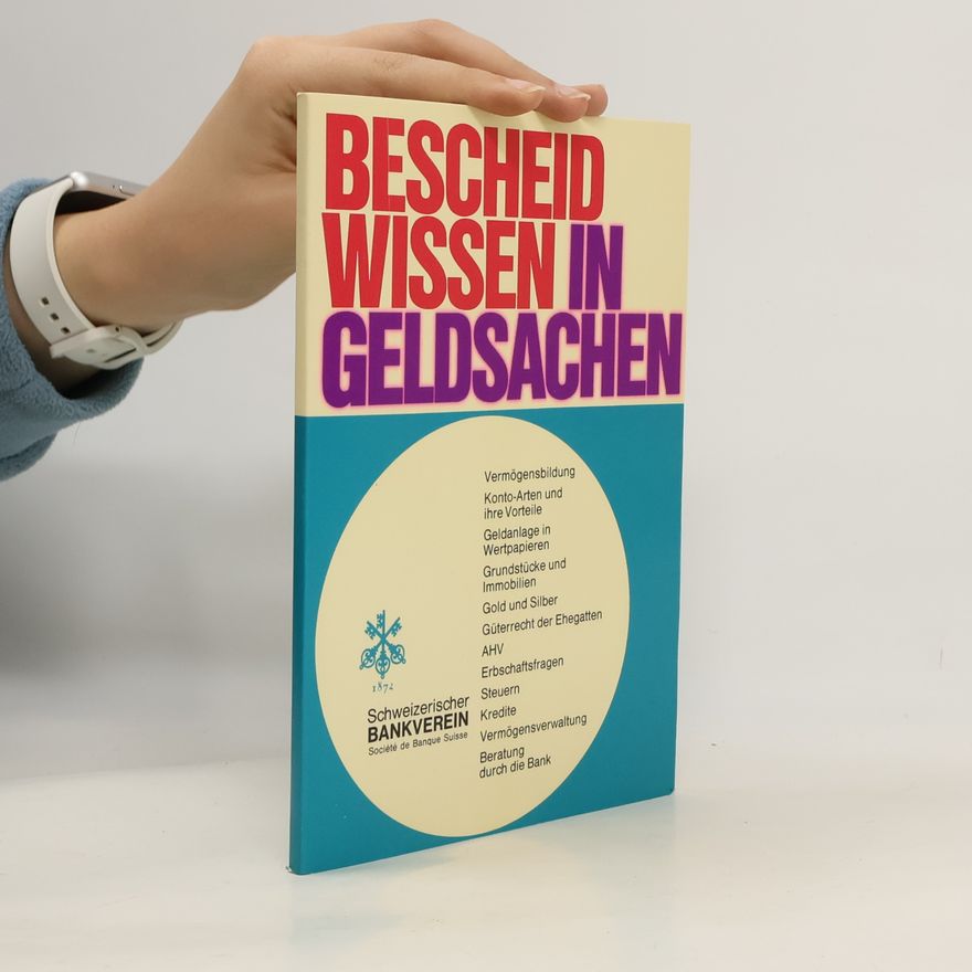 Autorenkollektiv Bescheid wissen in Geldsachen!