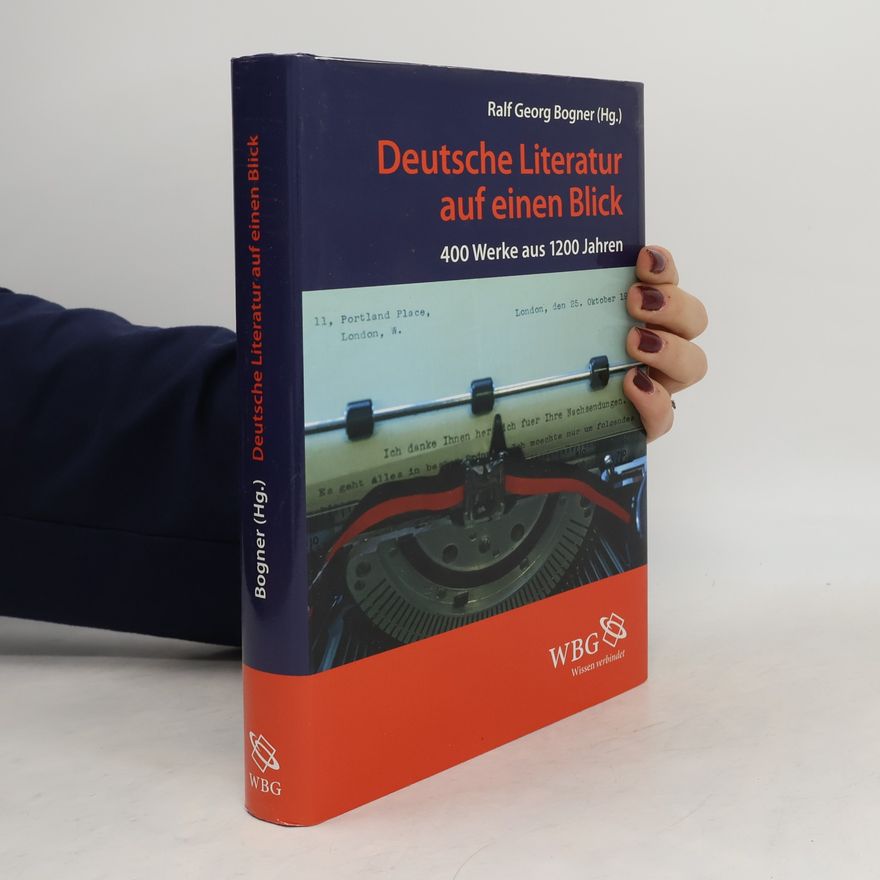 Ralf Georg Bogner Deutsche Literatur auf einen Blick