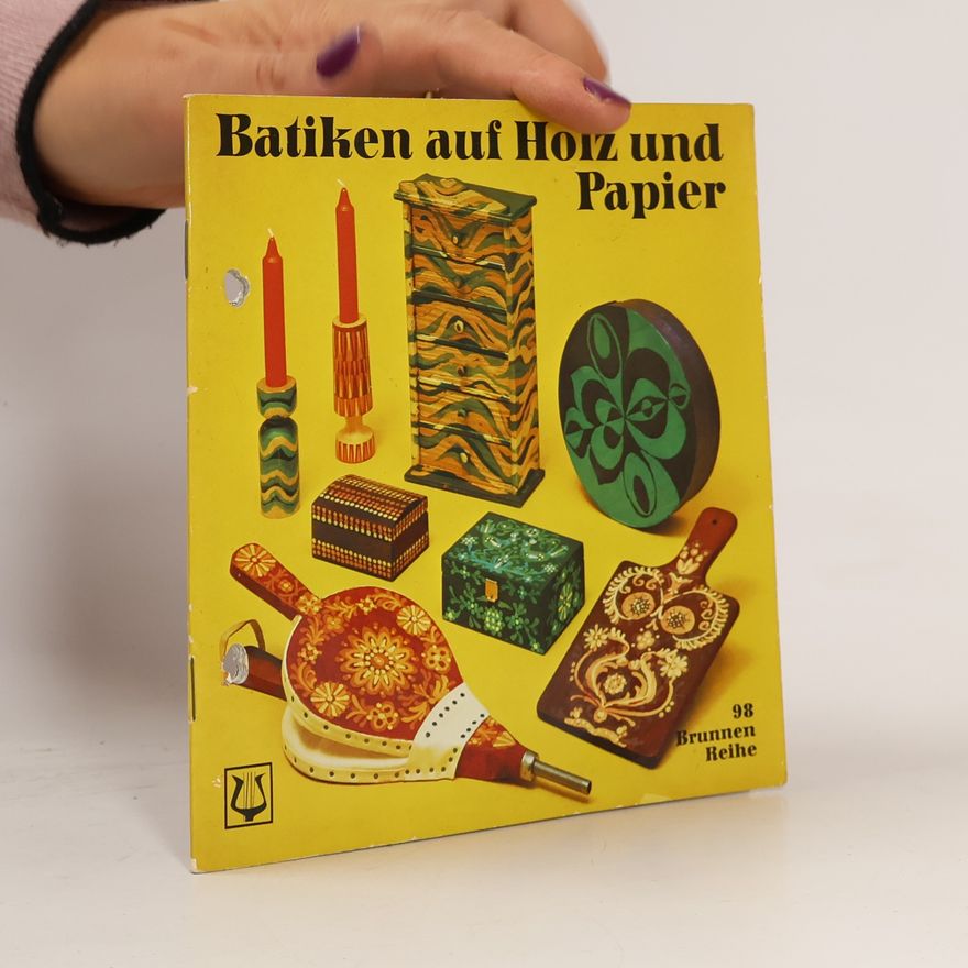 Elisabeth Hammer Batiken auf Holz und Papier