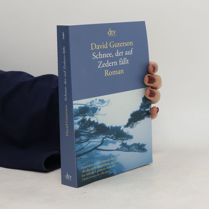 David Guterson Schnee, der auf Zedern fällt