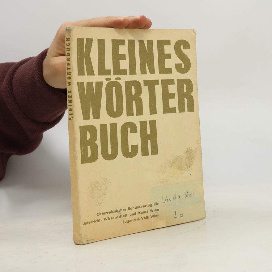 Autor Unbekannt Kleines Wörterbuch