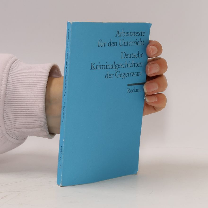 Günter Lange Deutsche Kriminalgeschichten der Gegenwart