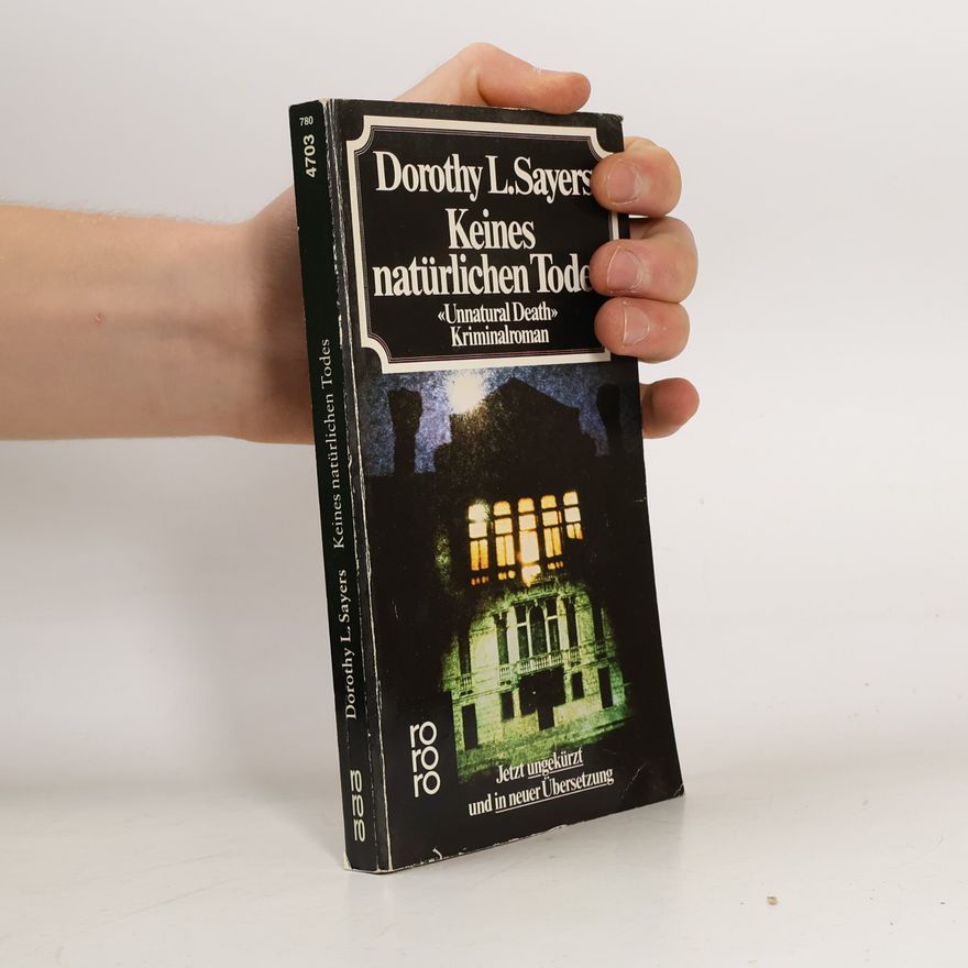 Dorothy Leigh Sayers Keines natürlichen Todes