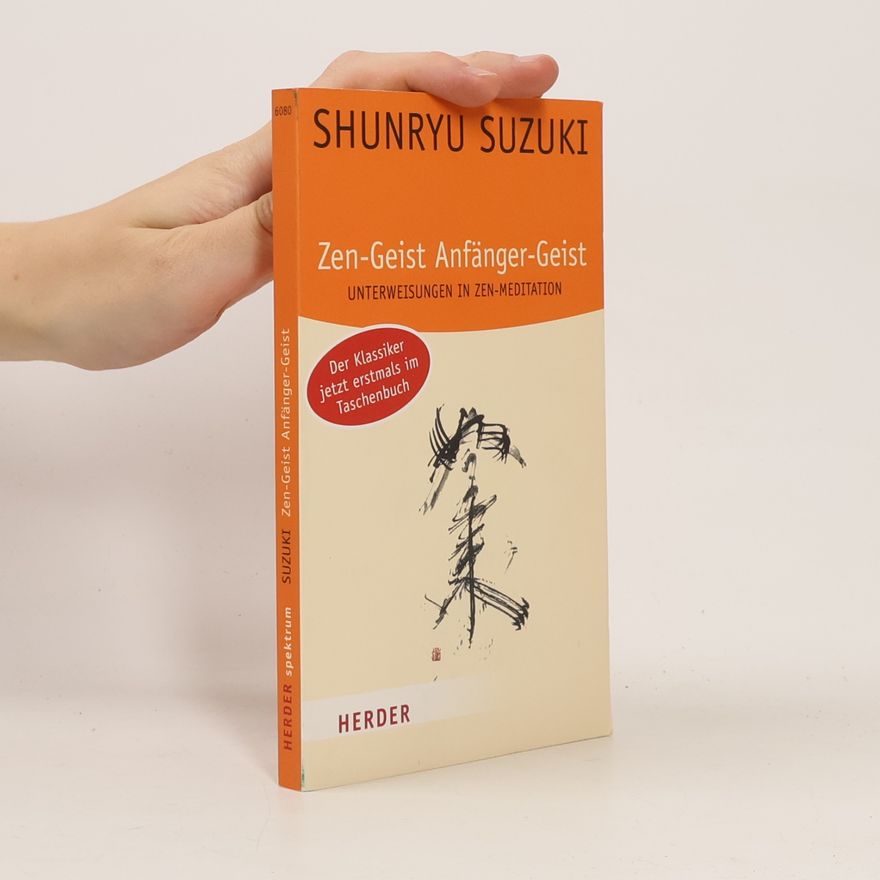 Šunrjú Suzuki Zen-Geist, Anfänger-Geist