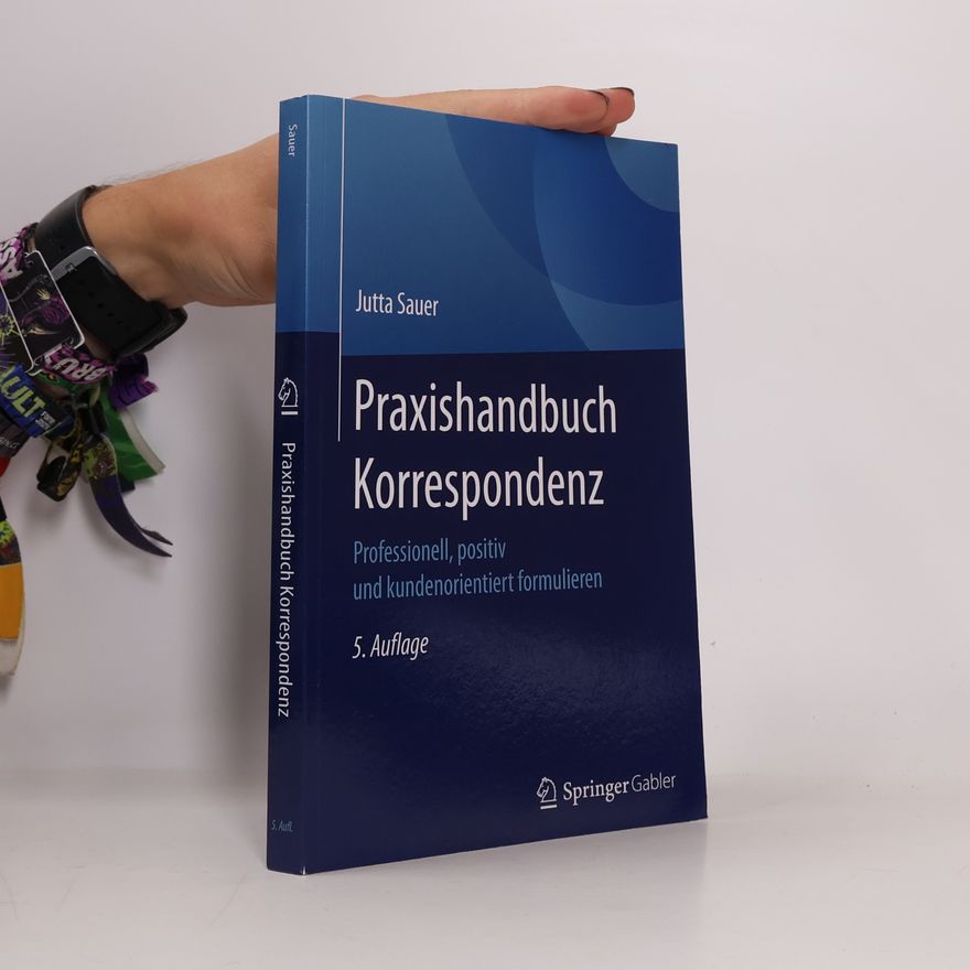 Jutta Sauer Praxishandbuch Korrespondenz