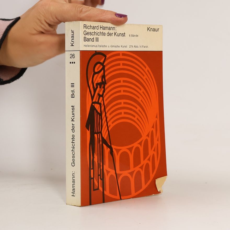 Richard Hamann Geschichte der Kunst III.