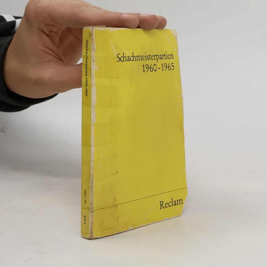 Rudolf Teschner Schachmeisterpartien 1960 - 1965