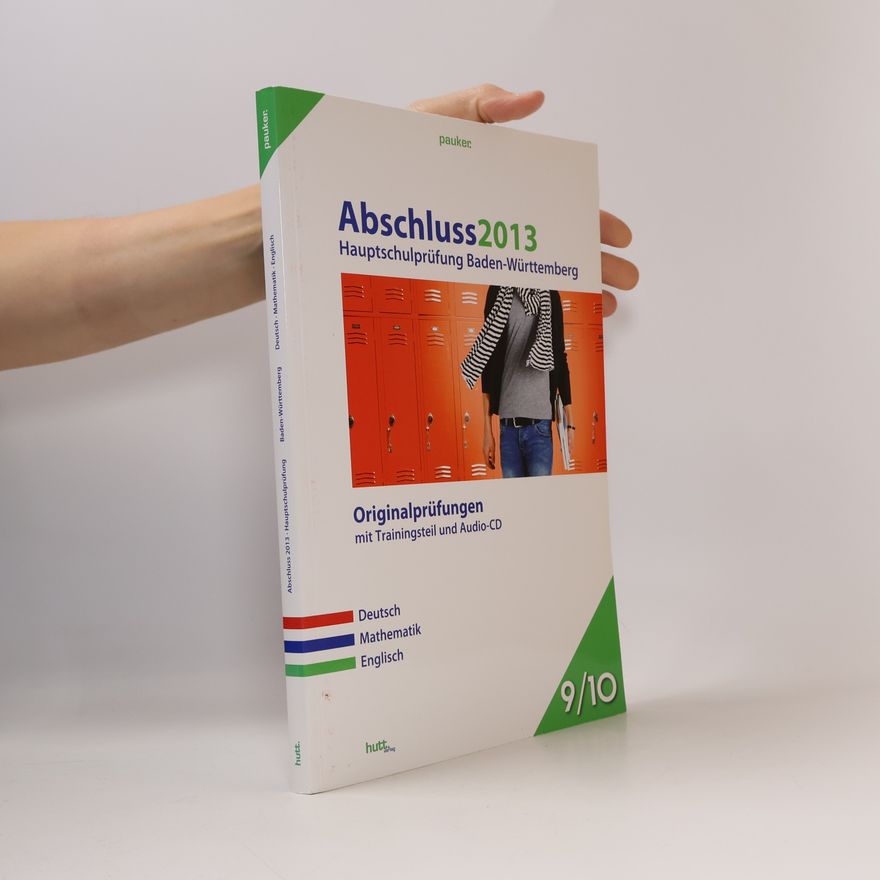 Joachim Krick Abschluss 2013 Hauptschulprüfung Baden-Württemberg 9/10