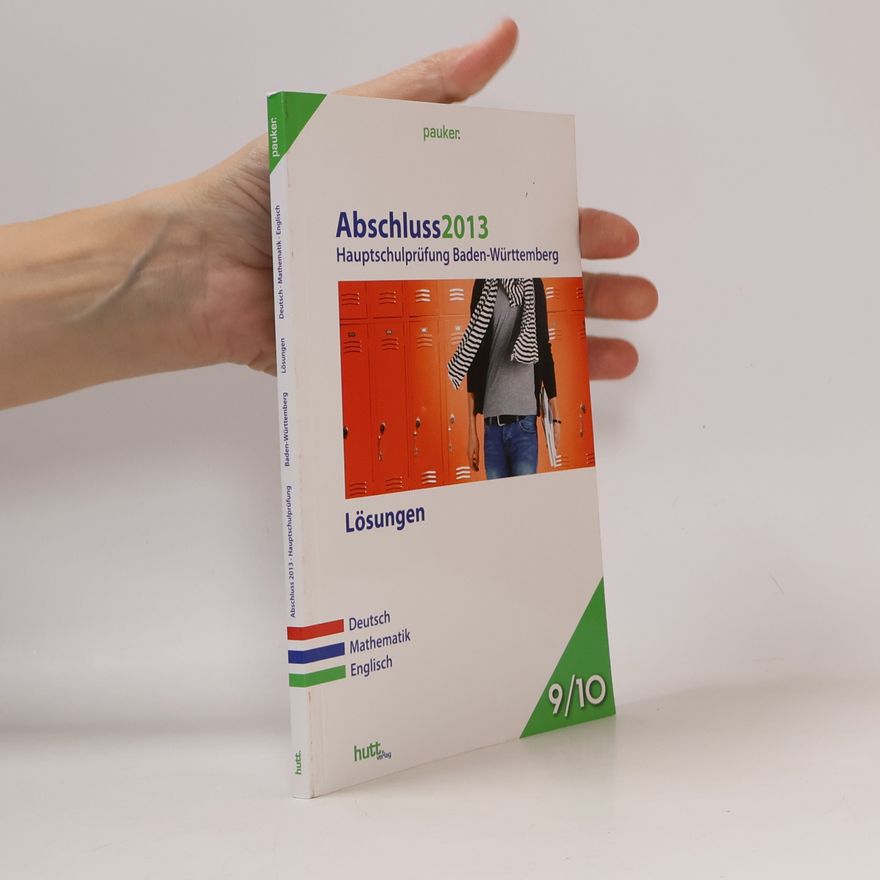 Gundula Heidenreich Abschluss 2013 Hauptschulprüfung Baden-Württemberg 9/10