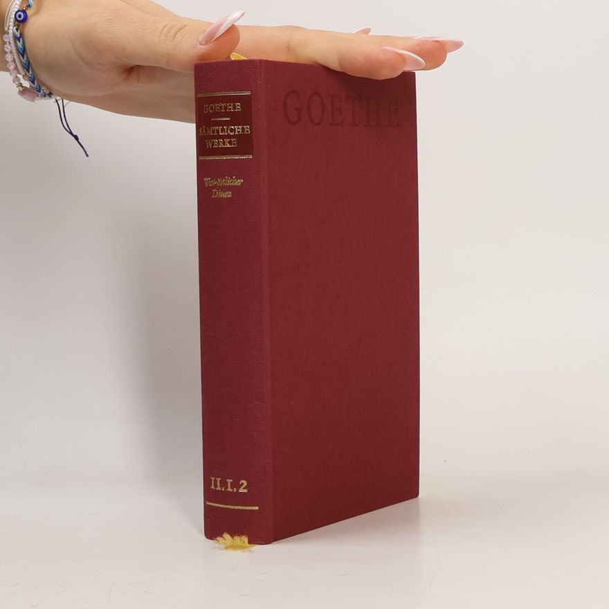 Goethe Sämtliche Werke II
