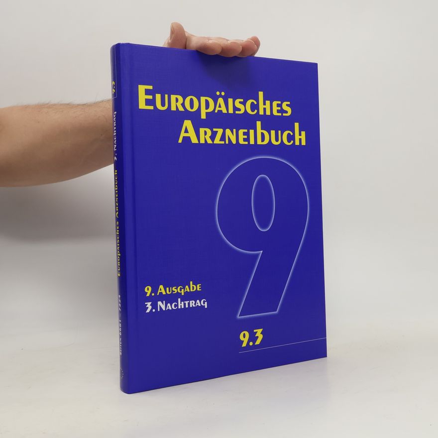 Kolektiv autorů Europäisches Arzneibuch, 9. Ausgabe, 3. Nachtrag, Amtliche deutsche Ausgabe