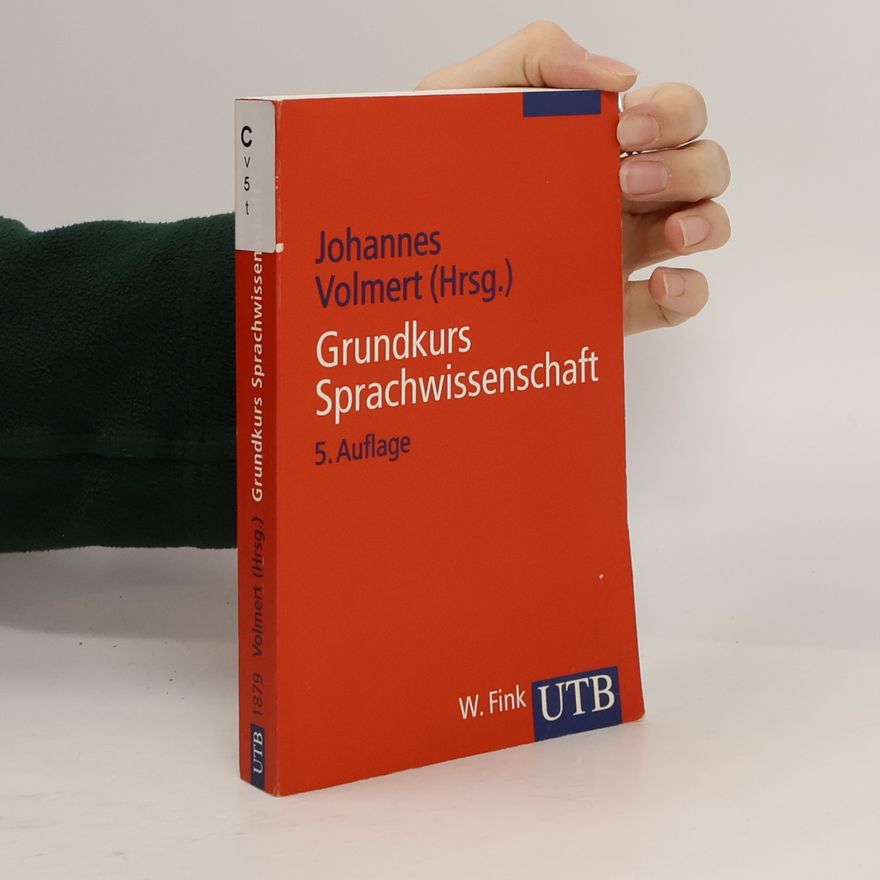 Johannes Volmert Grundkurs Sprachwissenschaft