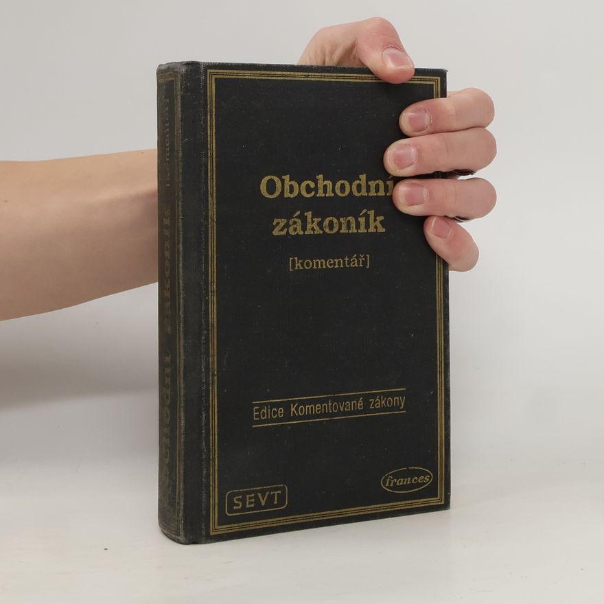 Kolektiv autorů Obchodní zákoník: komentář