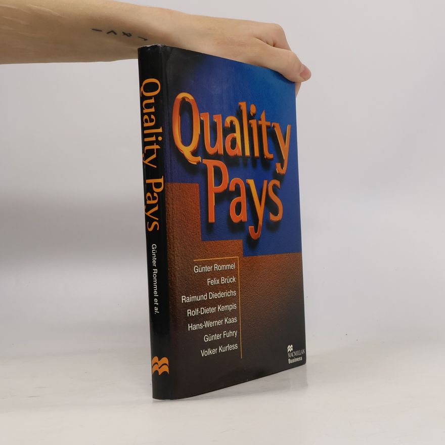 Volker Kurfess Quality Pays