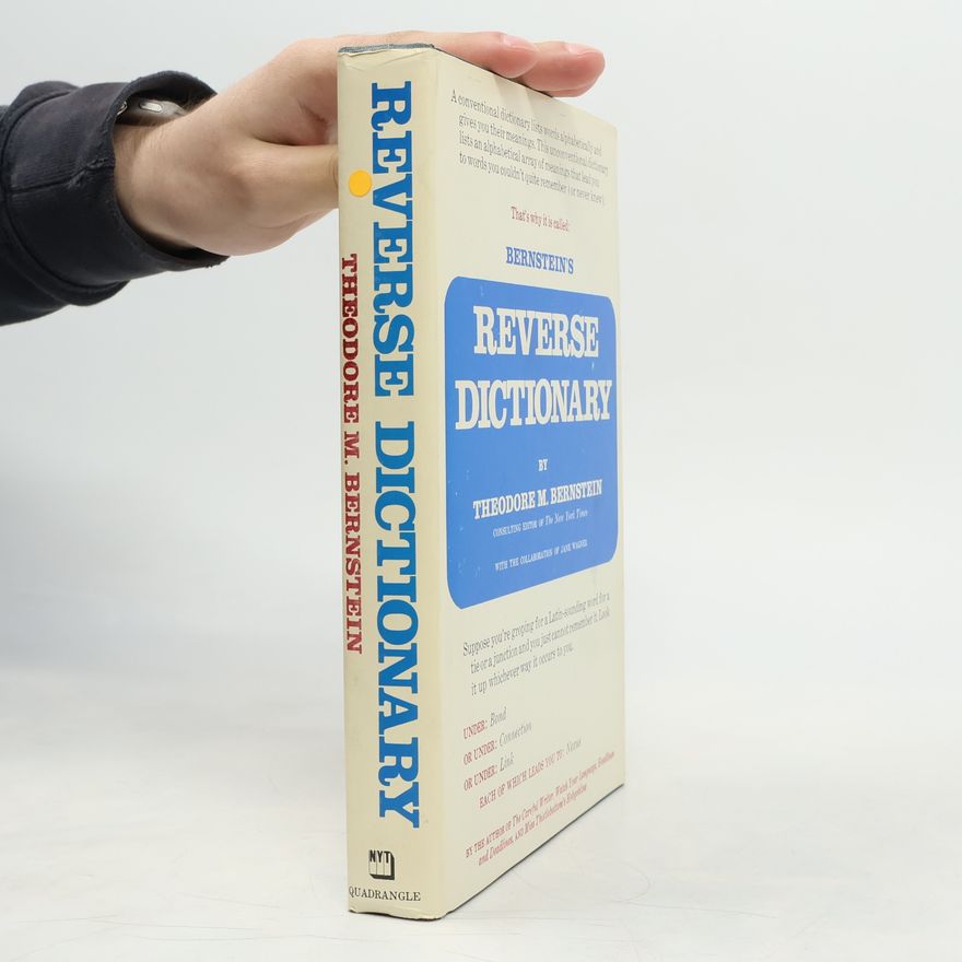 Jane Wagner Bernstein's Reverse Dictionary