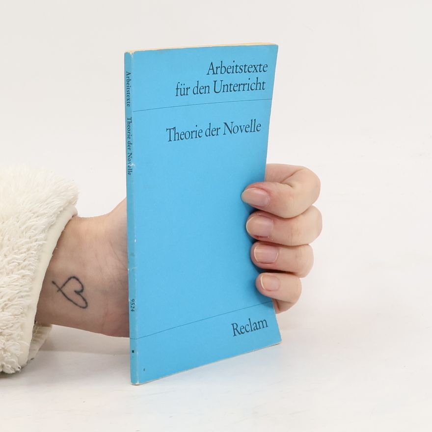 Kolektiv autorů Theorie der Novelle
