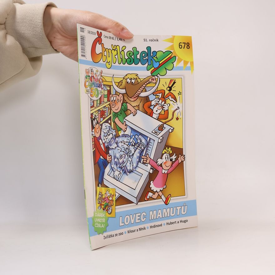 Kolektiv autorů Čtyřlístek 678. Lovec mamutů