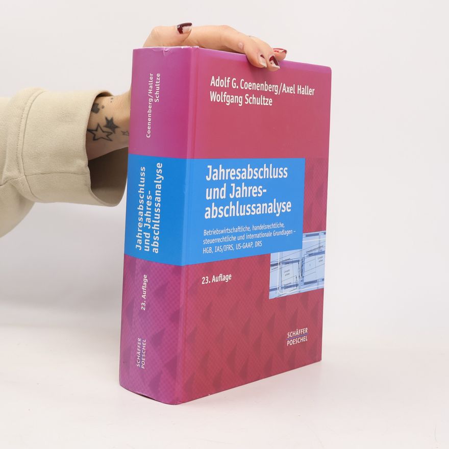 Adolf Gerhard Coenenberg Jahresabschluss und Jahresabschlussanalyse - 23. Auflage