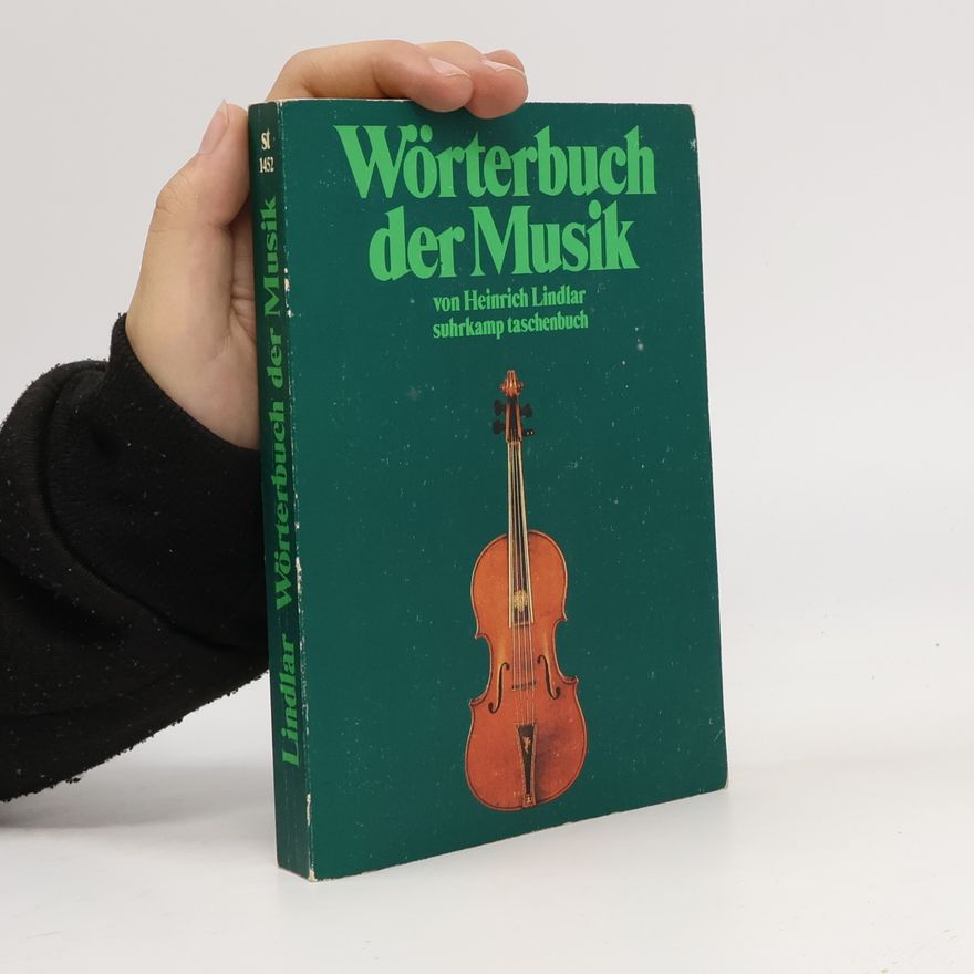 Heinrich Lindlar Wörterbuch der Musik