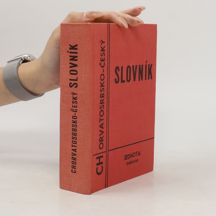 Otto Sobotka Slovník chorvatosrbsko-český