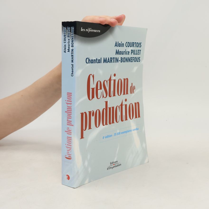 Maurice Pillet Gestion de production