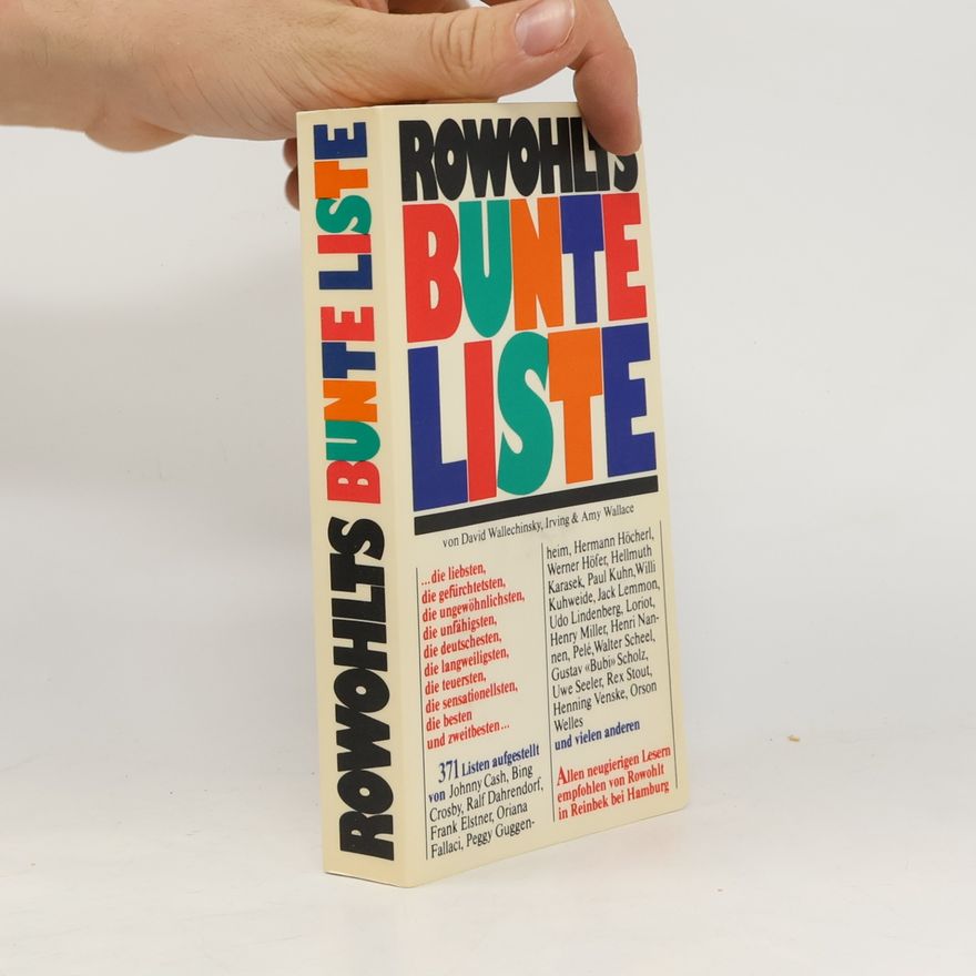 David Wallechinsky Rowohlts bunte Liste