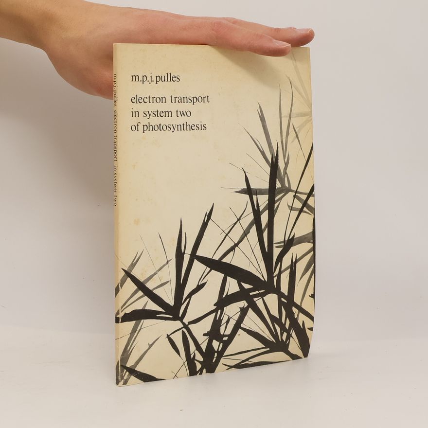 Martinus Petrus Johannes Pulles Electron Transport in System Two of Photosynthesis